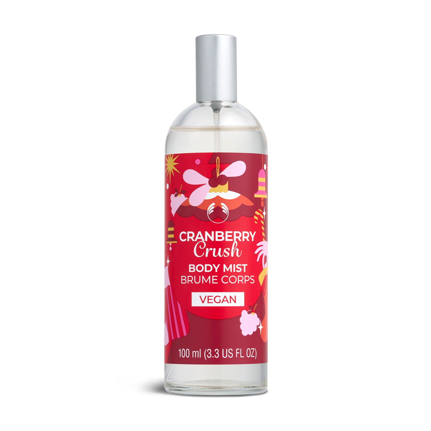 Спрей для тіла The Body Shop Cranberry Crush Body Mist Журавлиновий краш, 100 мл